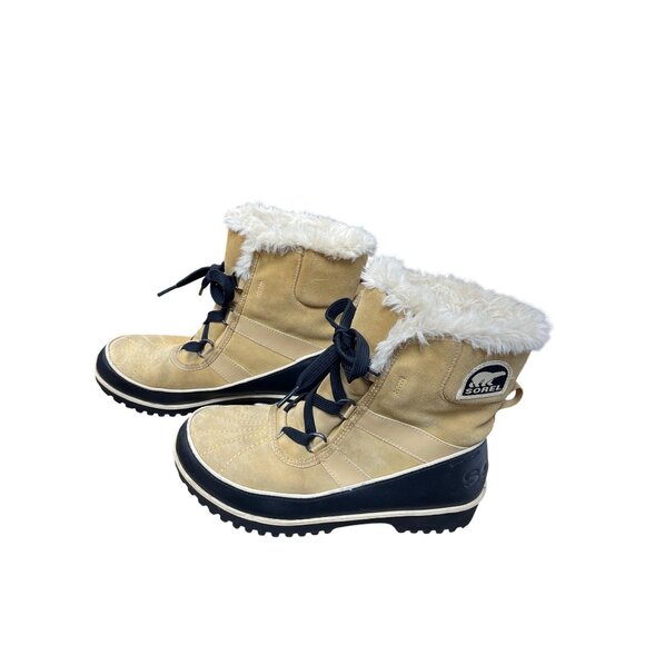 Sorel Womens Carnival Winter Boots Faux Fur Lined Size 8.5 SKU 9286 - Picture 3 of 10